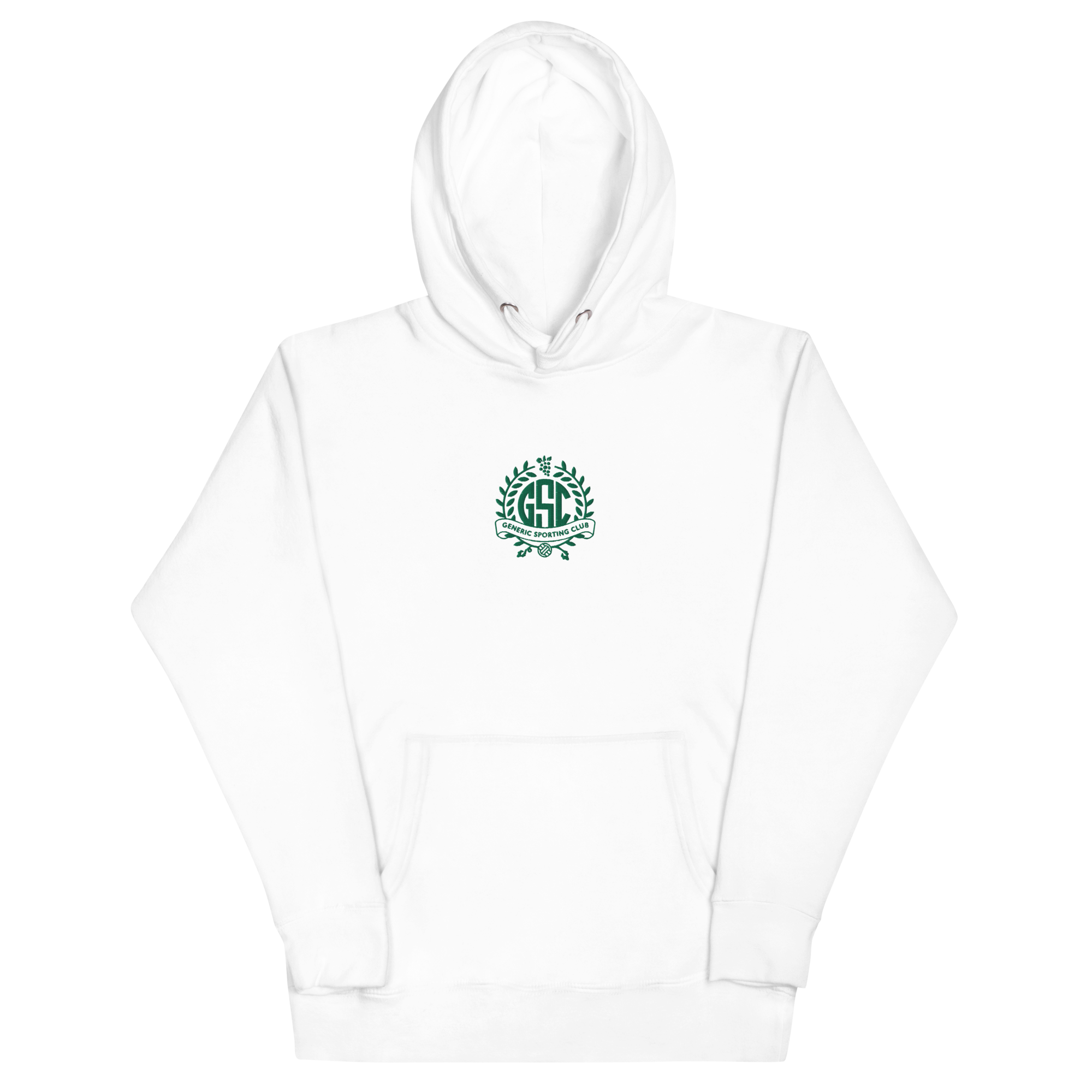 GSC Deco Hoodie Green and white